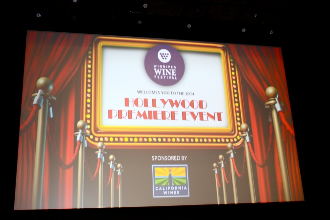 Winnipeg Wine Festival Hollywood Premiere Event at the Metropolitan Entertainment Centre